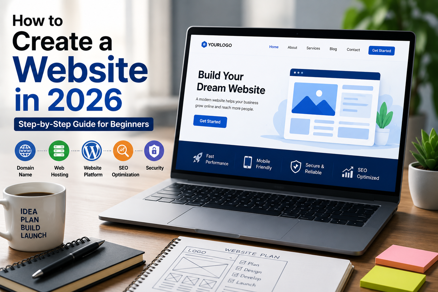 How to Create a Website in 2026