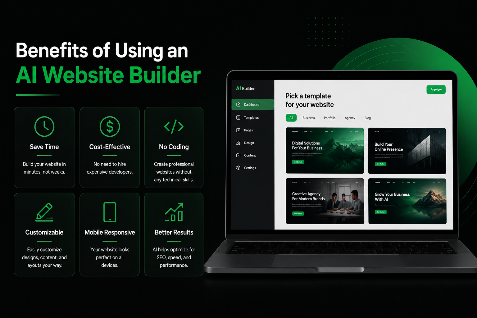 how to choose the best AI website builder