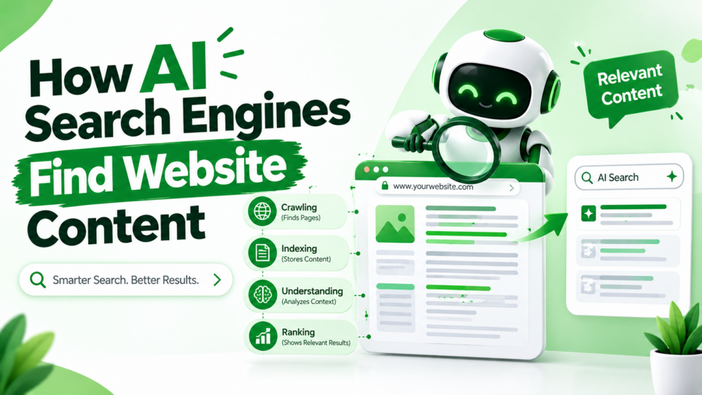 How AI search engines find, understand, and rank website content