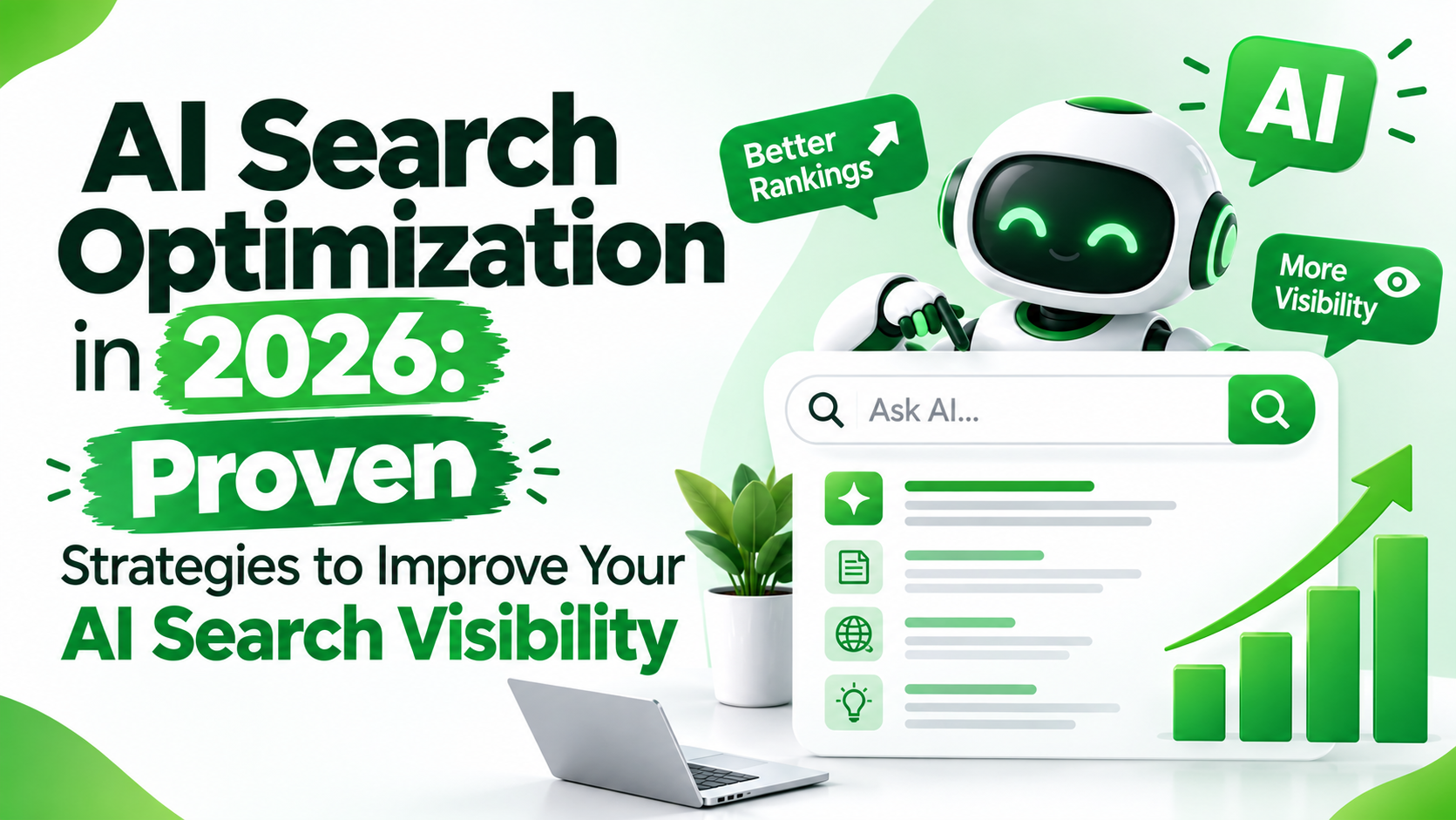 AI search optimization strategies to improve search visibility in 2026