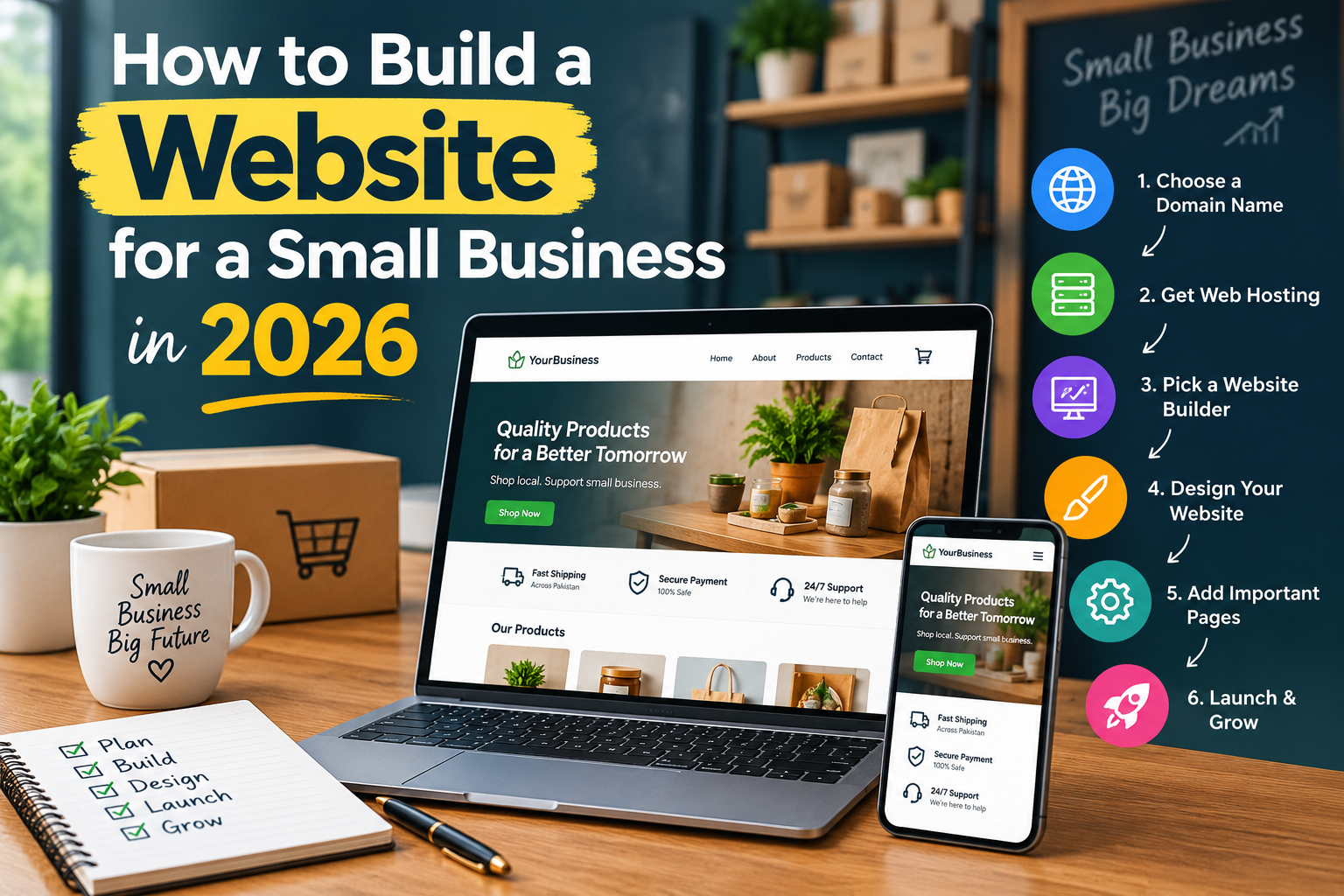 How to Build a Website for a Small Business