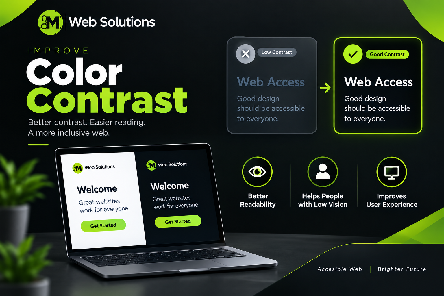 Improve Color Contrast for Web Accessibility